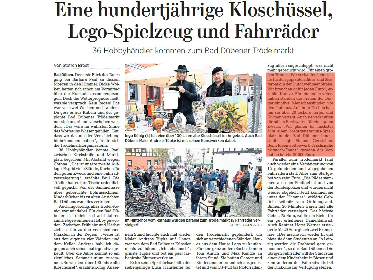 Leipziger Volkszeitung vom 12.10.2020