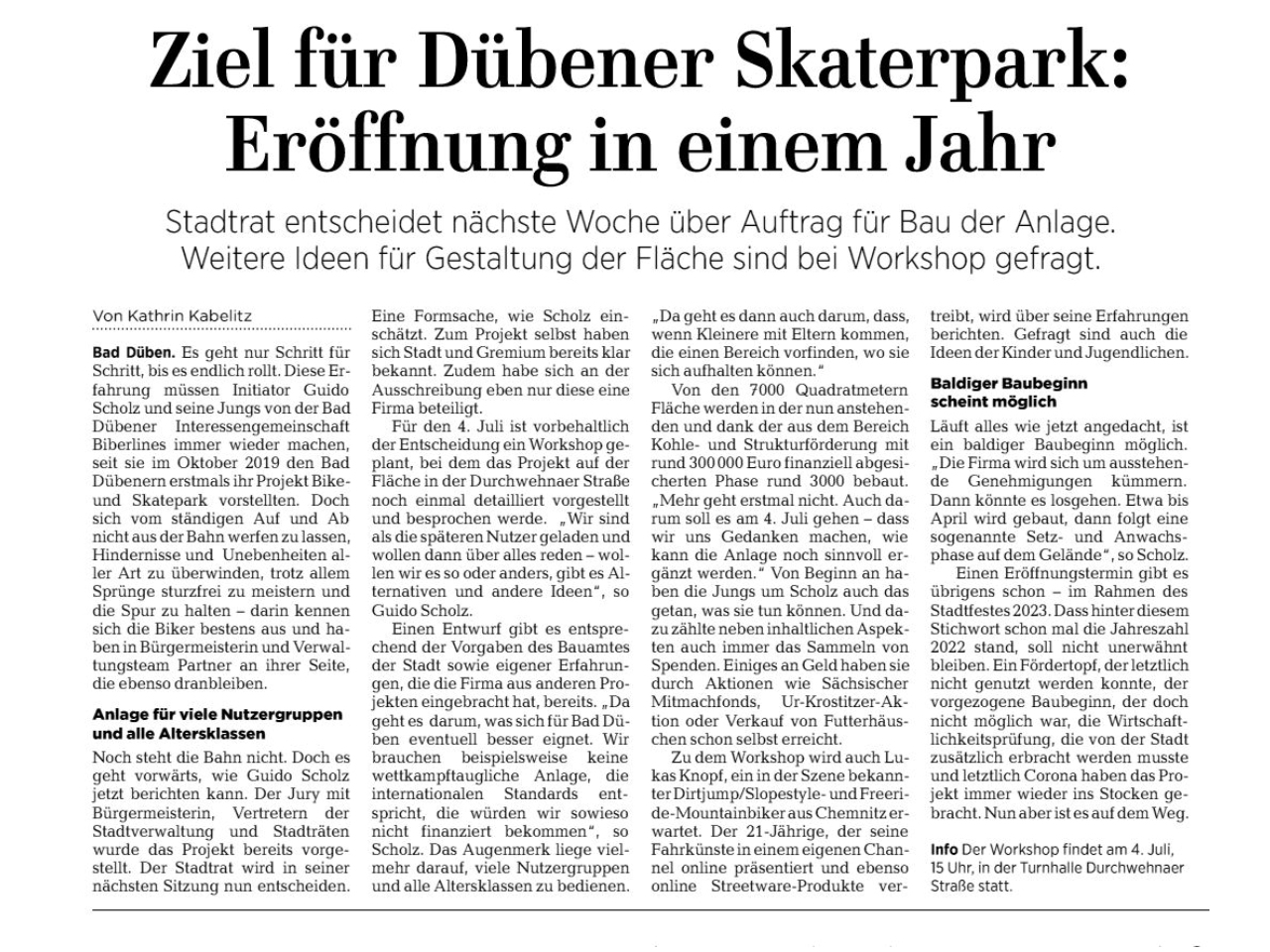 Leipziger Volkszeitung vom 23.06.2022
